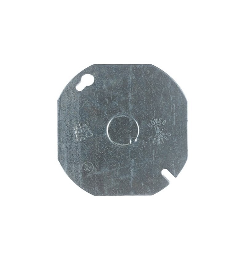 Tapadera octagonal ciega