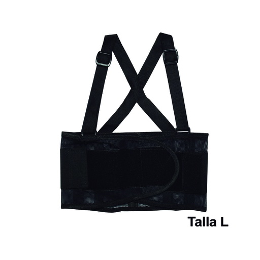 [HER.04.436] [137506] SURTEK Faja de malla para protección lumbar talla L