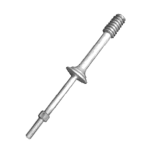 [HYA.03.095] [4328] Espiga para crucete rosca 1⅜" altura 8" diametro perno base ¾" para aislador ANSI 55-4 o ANSI 56-5
