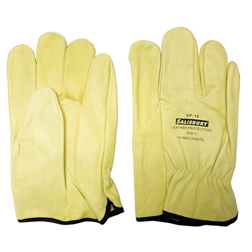 [HER.05.063] [ILP10/10] SALISBURY Guantes de cuero de protección ILP10, 10", talla 10