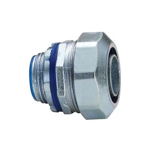 [CAN.08.002] [LT-100] Conector BX de 1" con forro recto