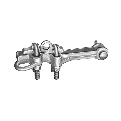 [CAB.06.160] [MDE46N] Grapa terminal línea recta para guarda 7½" L