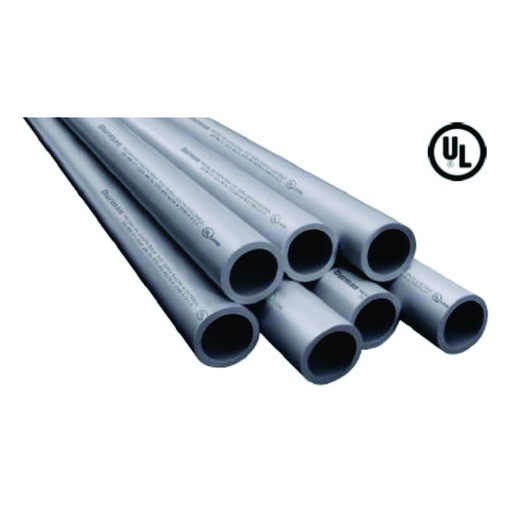 [CAN.10.027] [PVCE-40-11/4] Tubería PVC eléctrico C-40 de 1¼" x 10' UL