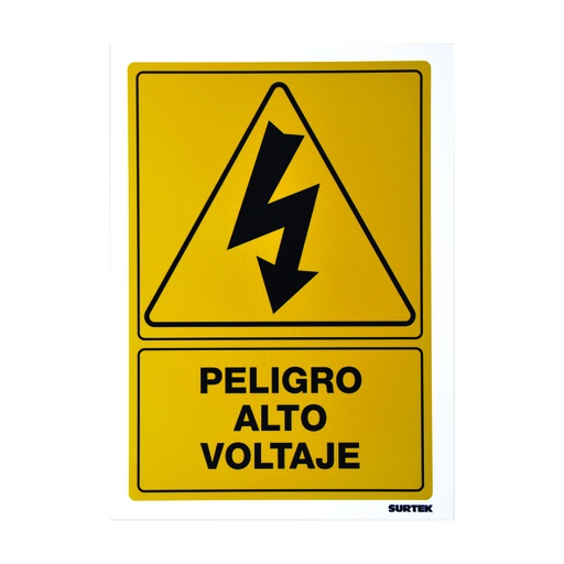 [HER.01.205] [SES31] SURTEK Señal "Peligro Alto Voltaje"