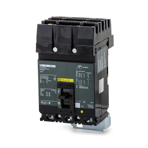 [DIS.01.300] [FA34015] Breaker termomagnético I-Line FA34015, 3P, 15A 480V, 18kA