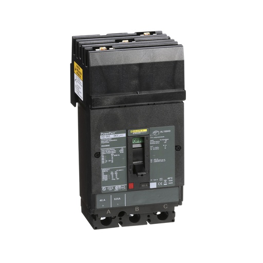 [DIS.01.511] [HDA36040] Breaker termomagnético I-Line HDA36040, 3P, 40A, 600V, 14kA
