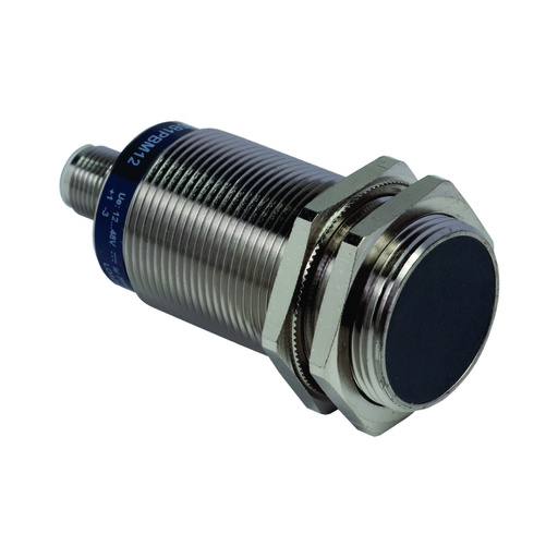 [AUT.02.028] [XS630B1MAU20] XS630B1MAU20 Sensor de proximidad inductivo XS6 M30, L73mm,metálico, Sn 15mm, 24→240V AC/DC, conector macho de ½" con 3 pines, OsiSense XS