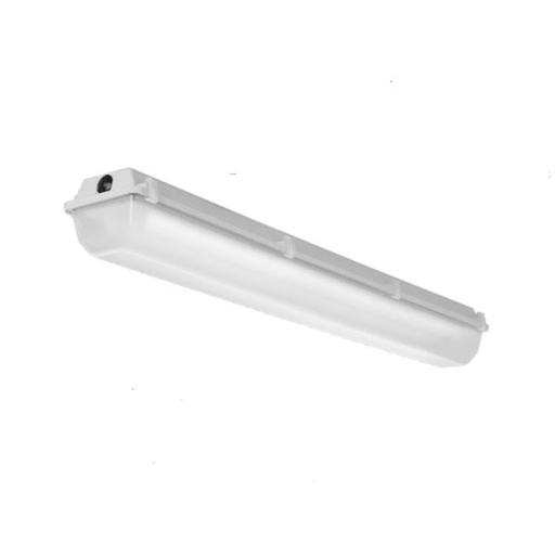 [ILU.02.075] [FEM4-3L] LITHONIA Luminaria LED sellada de 4' acrílico de lente profundo 3000Lms, 5700K, luz blanca