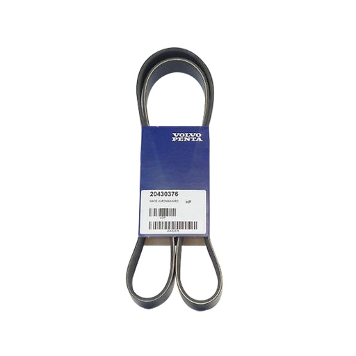 [GYC.01.234] [20430376] KOHLER Banda de alternador para generador con motor Volvo TAD164GE, 1620mm, 80 mil horas de vida laboral