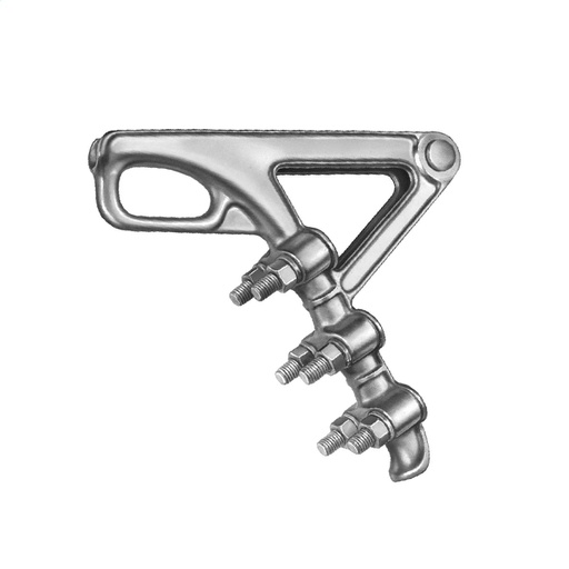 [CAB.06.167] [SD57N] HUBBELL Grapa terminal tipo escuadra para cable #2-266 ACSR