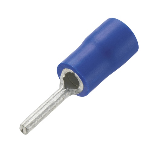 [CAB.09.175] [PTV2-10] Terminal de pin aislado PTV2-10 azul para cable 16-14 AWG