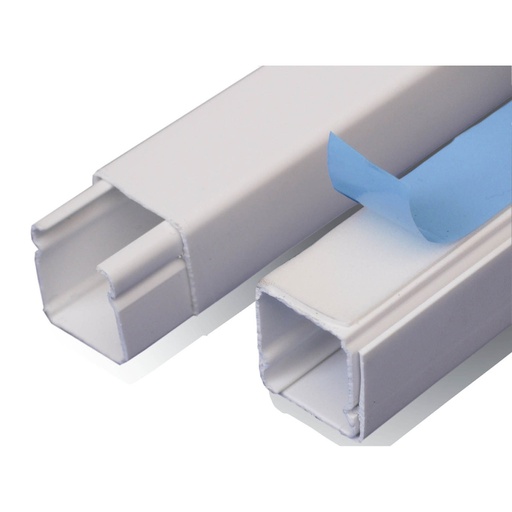 [COM.01.083] [DXN10081] DEXSON Canaleta blanca de 25mm x 25mm x 2 metros