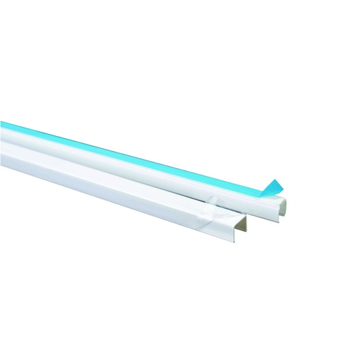 [COM.01.088] [DXN10021] DEXSON Canaleta con adhesivo blanca de 10mm x 10mm x 2 metros