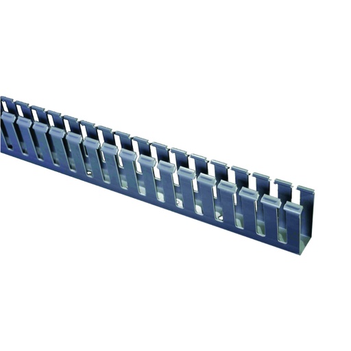 [COM.01.109] [DXN10042] DEXSON Canaleta ranurada gris de 25mm x 40mm x 2 metros