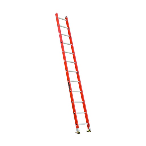 [HER.04.538] [FE3112] LOUISVILLE FE3112 Escalera de fibra de vidrio 1 sección 12'300lbs