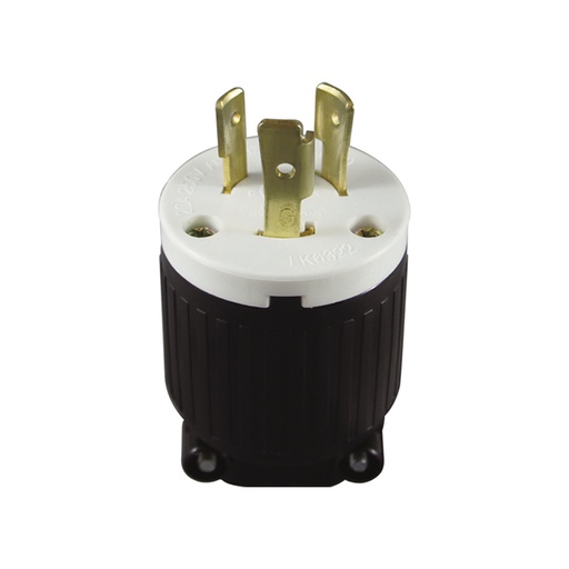 [WIR.03.723] [L6-20P] Enchufe Twist-Lock 20A, 250V, NEMA L6-20P, UL